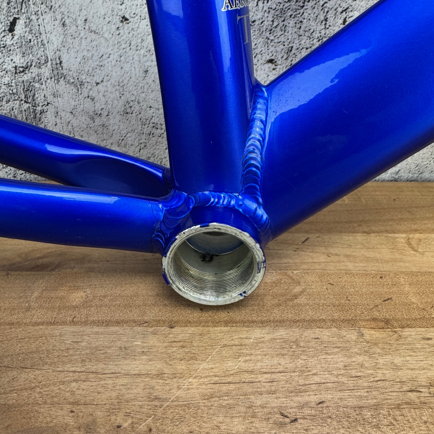 Jamis Comet Blue 54cm Alloy TT/Triathalon Rim Brake Quick Release Frameset 3324g