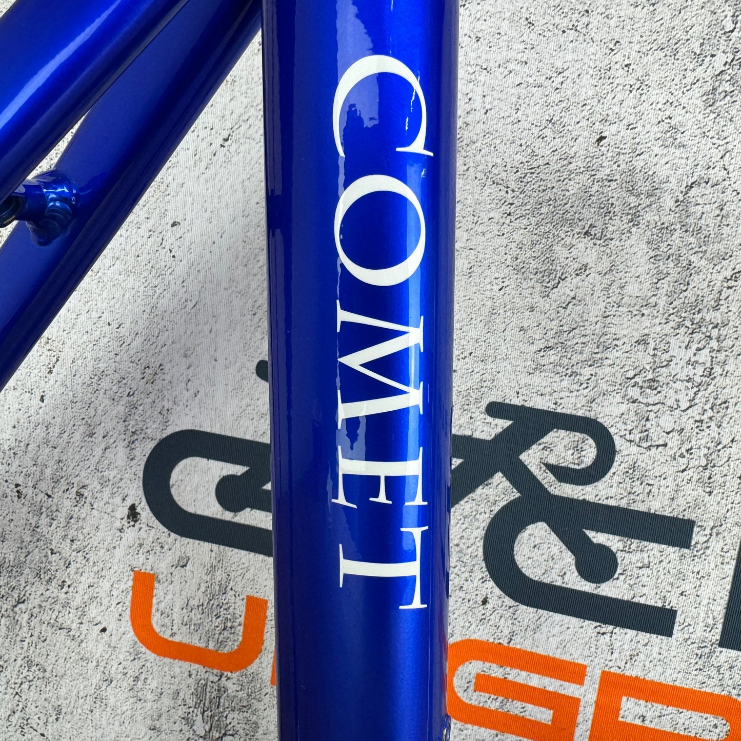 Jamis Comet Blue 54cm Alloy TT/Triathalon Rim Brake Quick Release Frameset 3324g