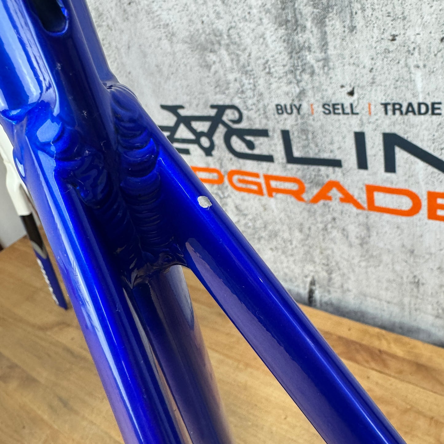 Jamis Comet Blue 54cm Alloy TT/Triathalon Rim Brake Quick Release Frameset 3324g