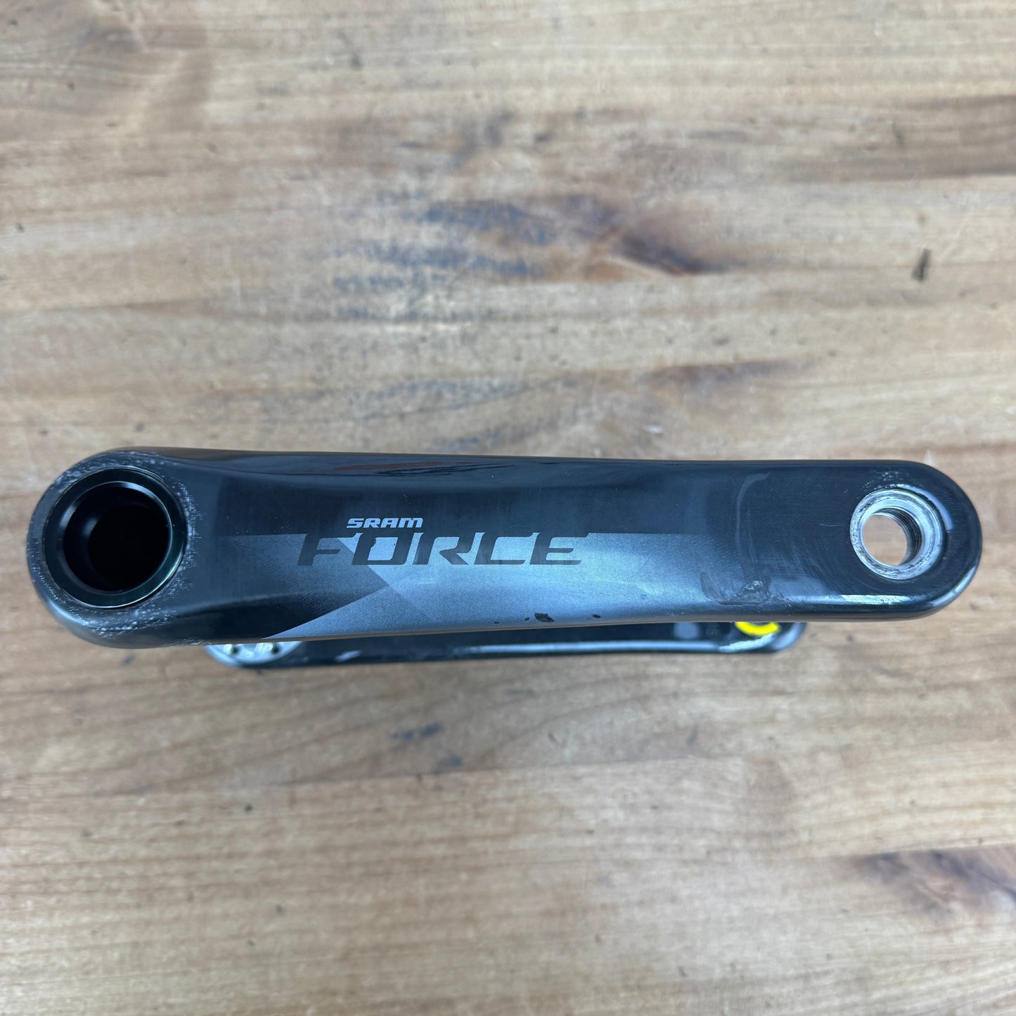 SRAM Force AXS D1 175mm DUB Spindle 8-Bolt Direct Mount Carbon Crankset 472g