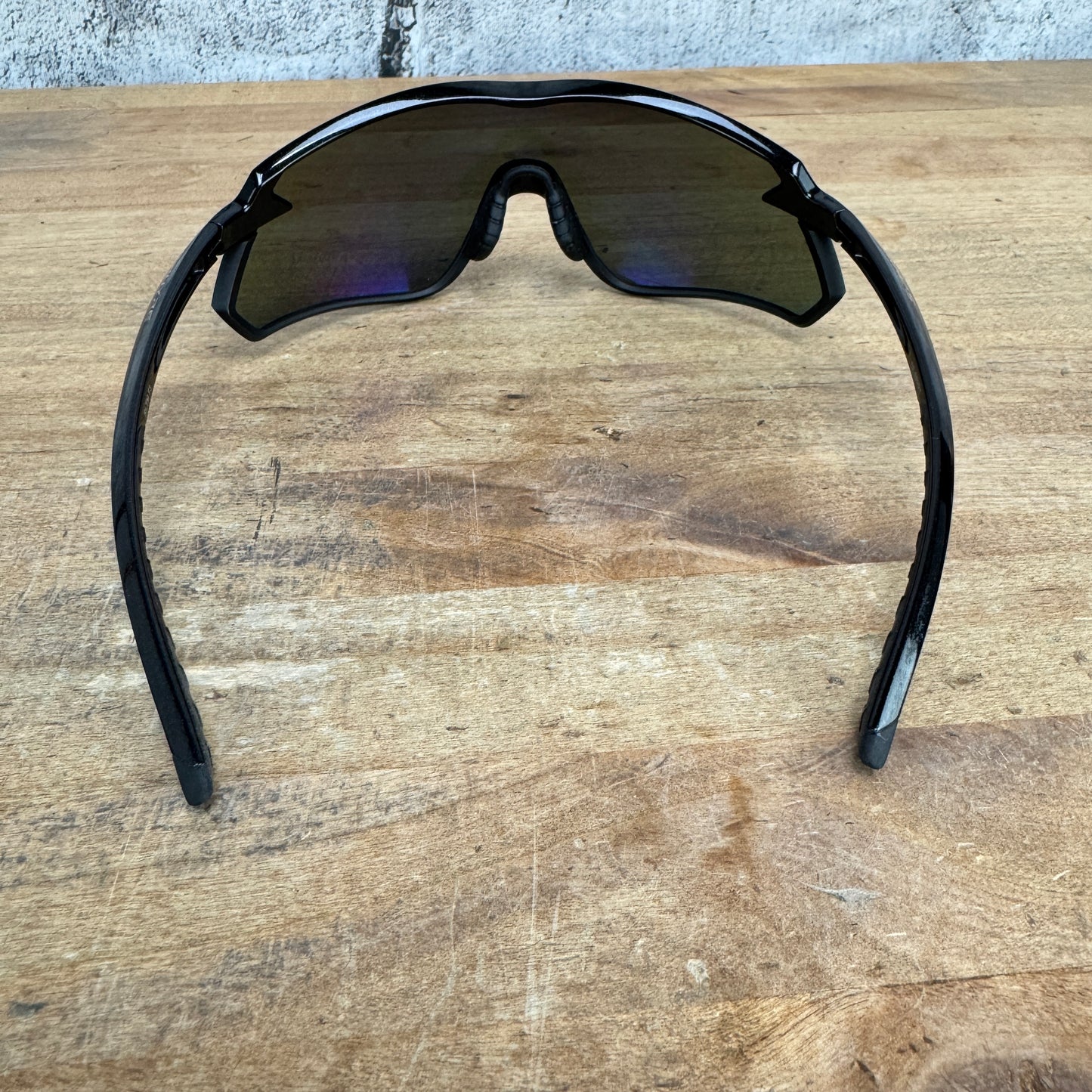 Shimano S-Phyre Black Cycling Sunglasses w/ Red/Clear Lenses & Case 29g