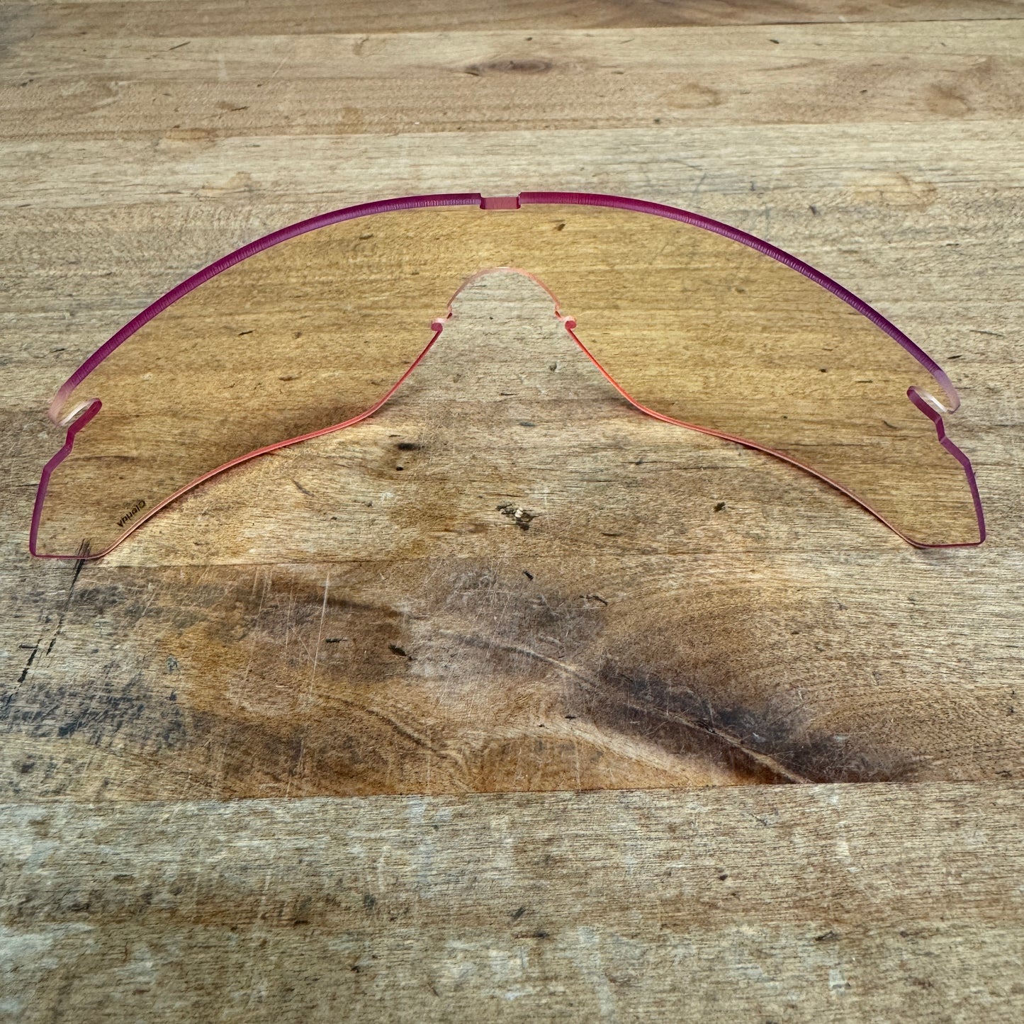 Shimano S-Phyre Black Cycling Sunglasses w/ Red/Clear Lenses & Case 29g