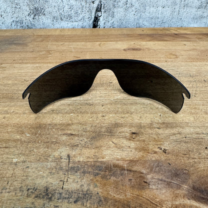 Oakley RadarLock Black Cycling Sunglasses w/ Blue/Black/Silver Lenses & Case