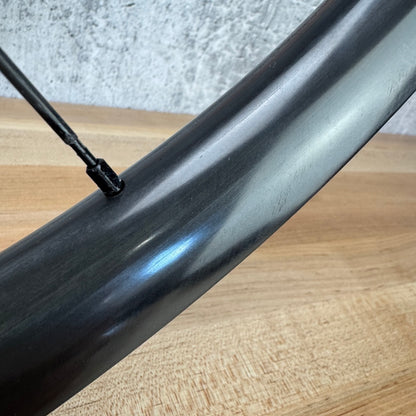 New 815g! Custom Lightbicycle AR25 Extralite Carbon Spokes Disc Wheelset Ceramic