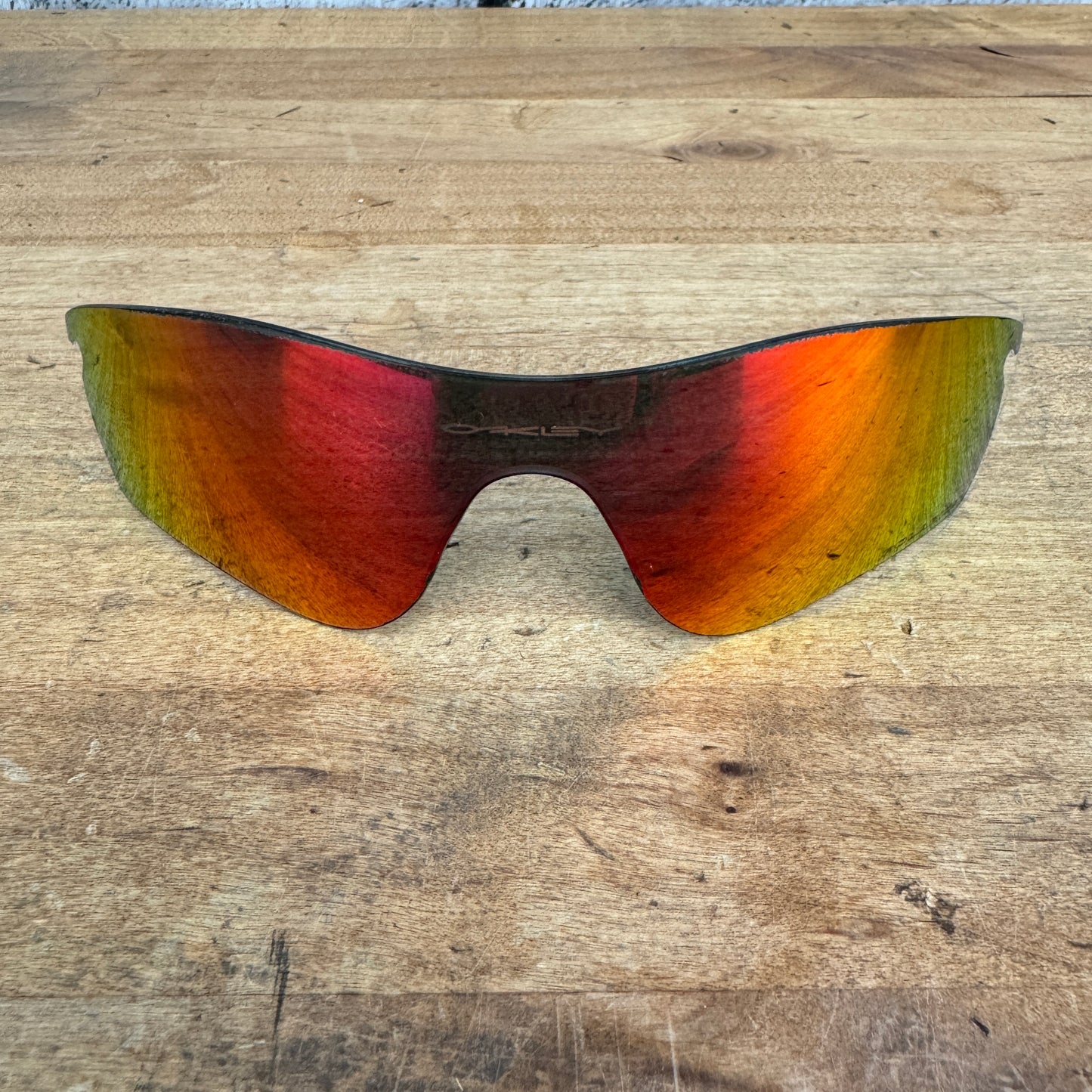 Oakley RadarLock White/Red Cycling Sunglasses w/ Blue/Red/Clear Lenses & Case