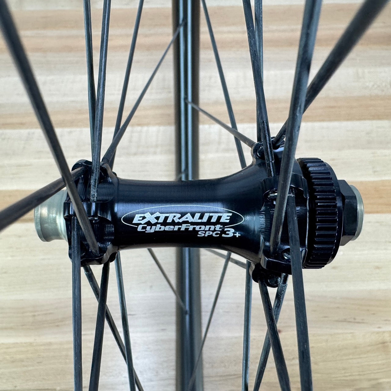 New 815g! Custom Lightbicycle AR25 Extralite Carbon Spokes Disc Wheelset Ceramic
