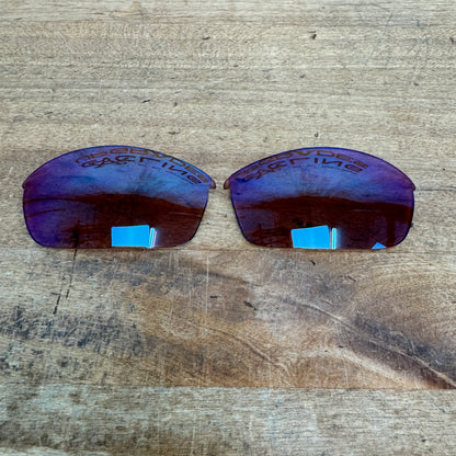 Oakley Flak Red Cycling Sunglasses w/ Black/Red/Brown Lenses & Case