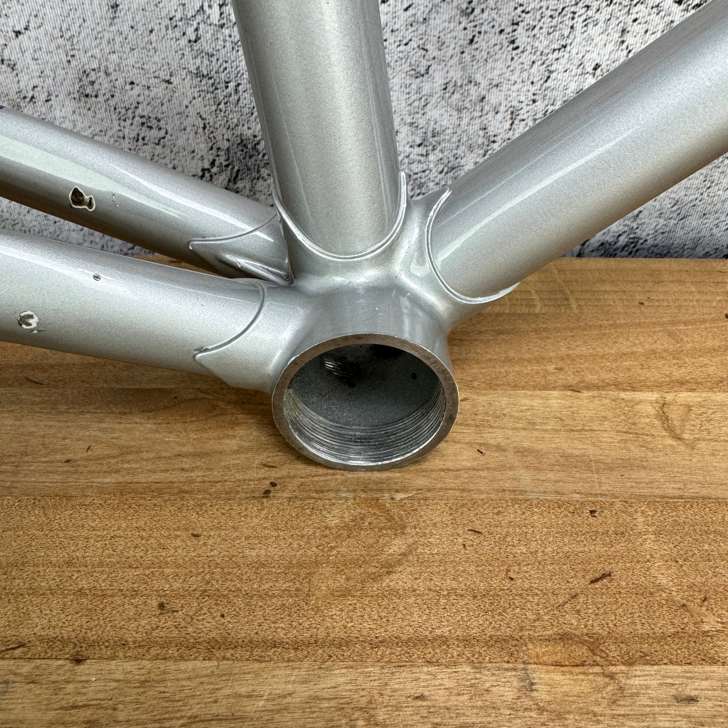 De Rosa Professional SLX 56x56cm Columbus Steel Silver Frameset 700c 2982g