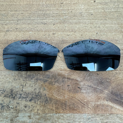 Oakley Flak Red Cycling Sunglasses w/ Black/Red/Brown Lenses & Case