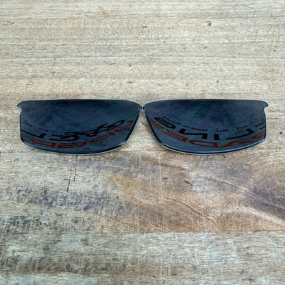 Oakley Flak Red Cycling Sunglasses w/ Black/Red/Brown Lenses & Case