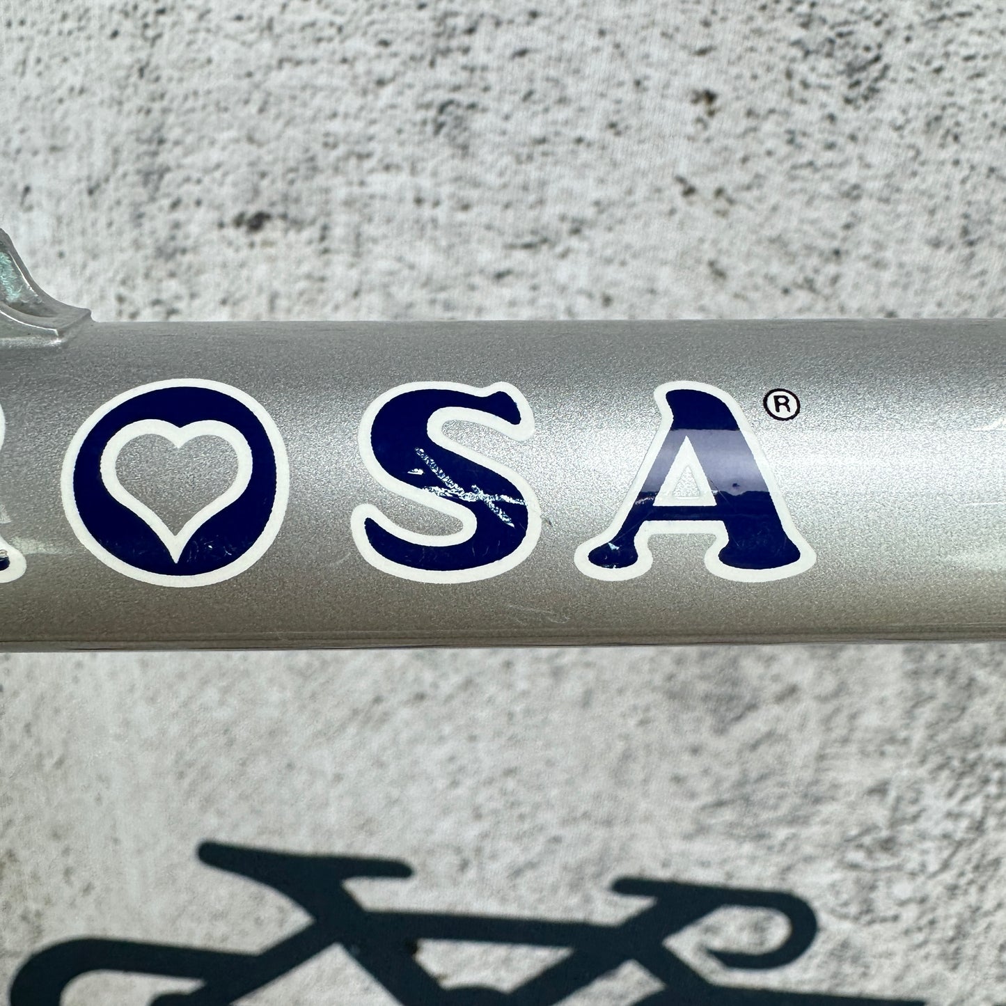 De Rosa Professional SLX 56x56cm Columbus Steel Silver Frameset 700c 2982g