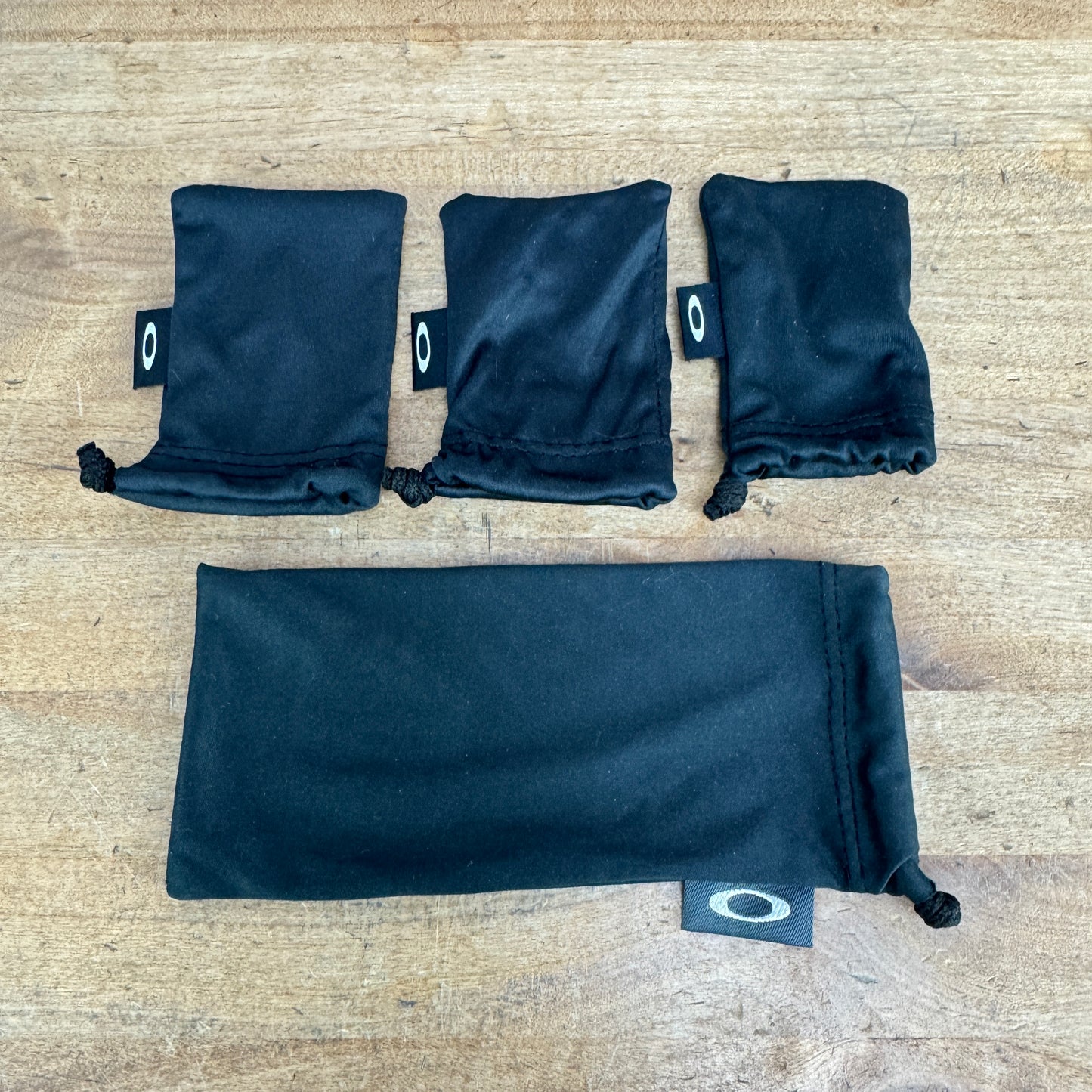 Oakley Flak Black Cycling Sunglasses w/ Black/Brown/Gold/Clear Lenses & Case