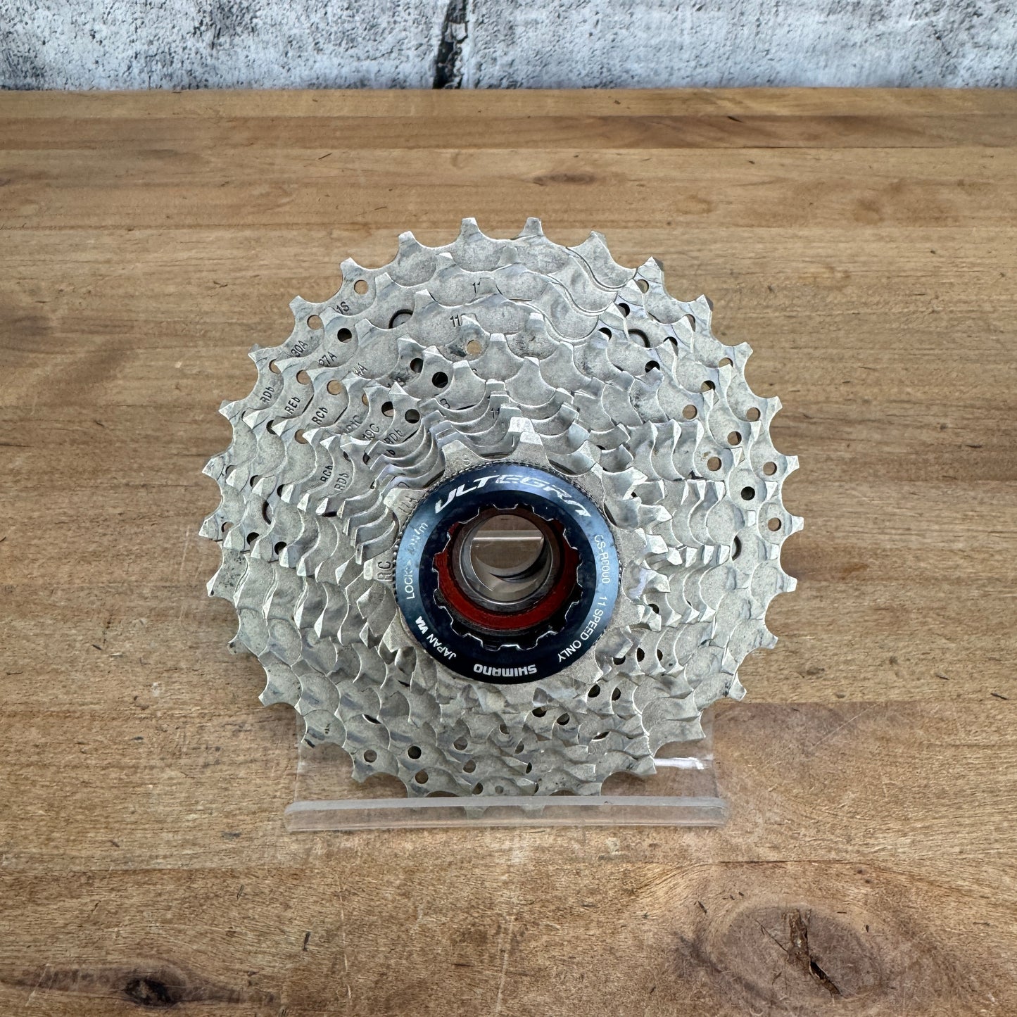 Shimano Ultegra CS-R8000 11-30t 11-Speed Bike Cassette 268g "Typical Wear"