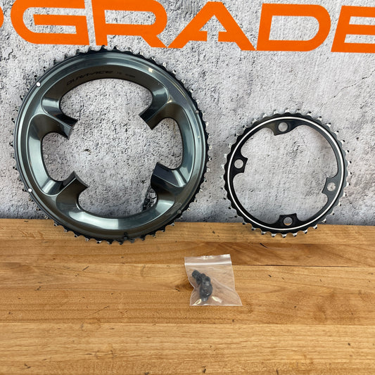 Shimano Dura-Ace R9100 52/36t 11-Speed 4-Bolt 110BCD Pair Chainrings
