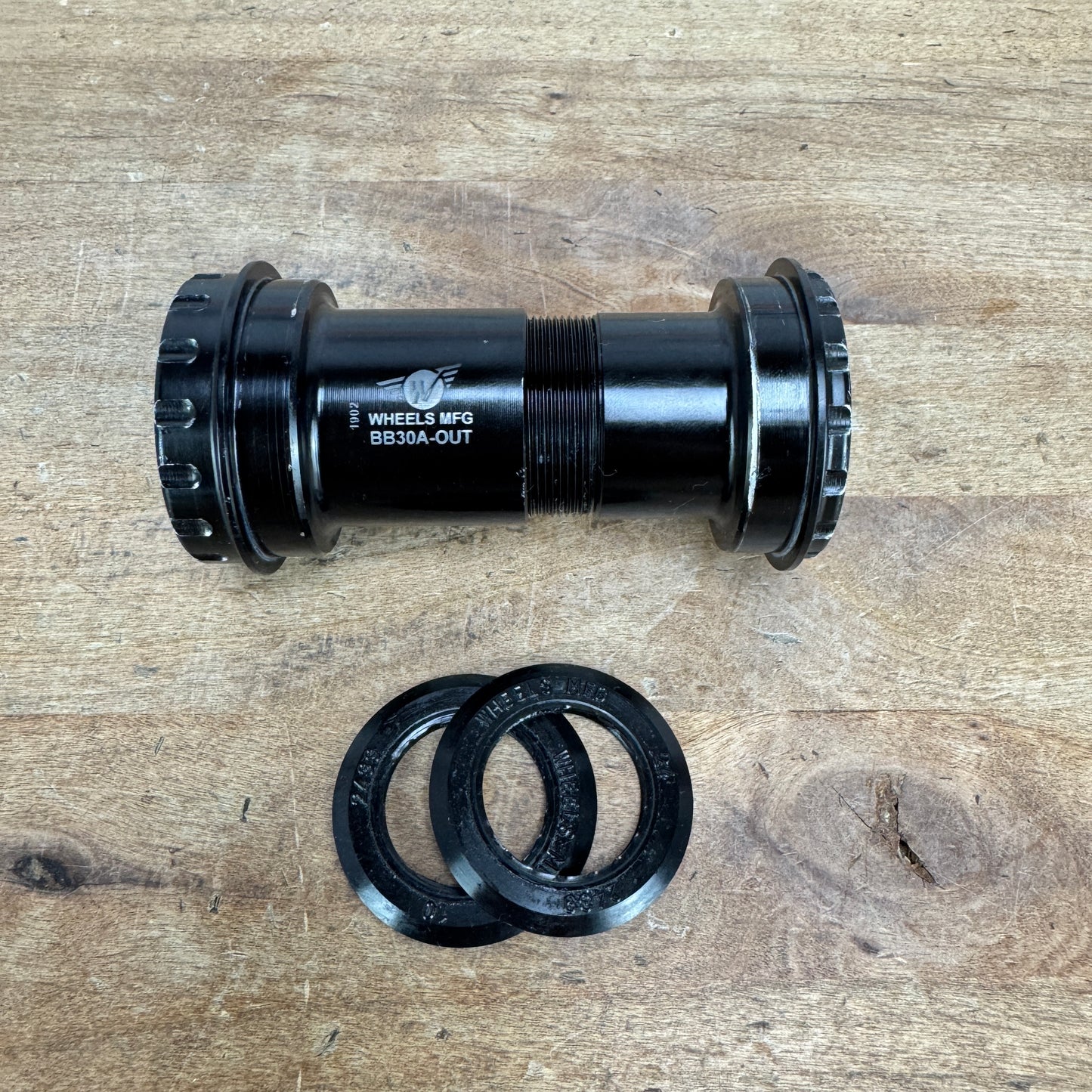 Wheels Manufacturing BB30A-OUT for Shimano 24mm Spindle Bike Bottom Bracket 119g