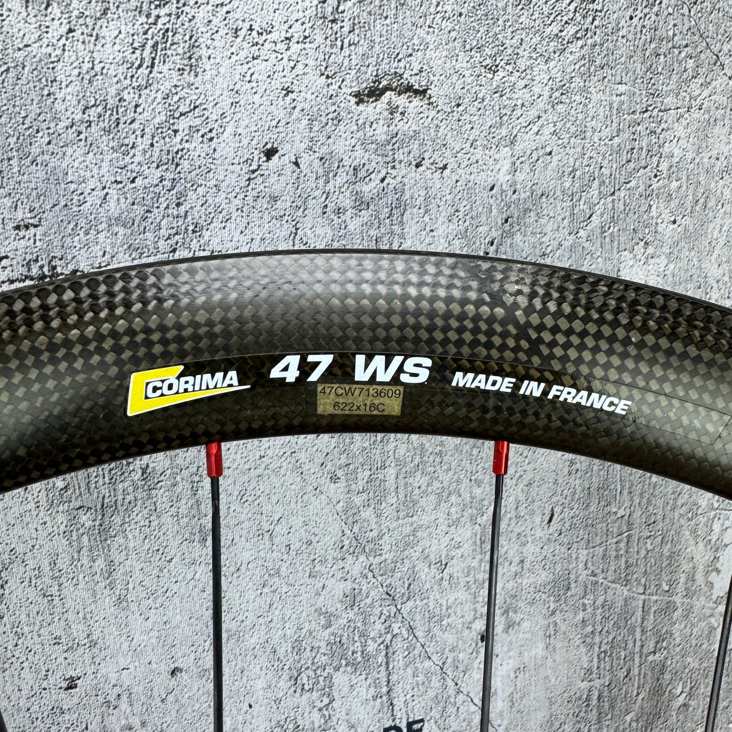 Corima WS 47 Chris King R45 Ceramic Carbon Clincher Wheelset 700c 1563g