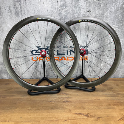 Corima WS 47 Chris King R45 Ceramic Carbon Clincher Wheelset 700c 1563g