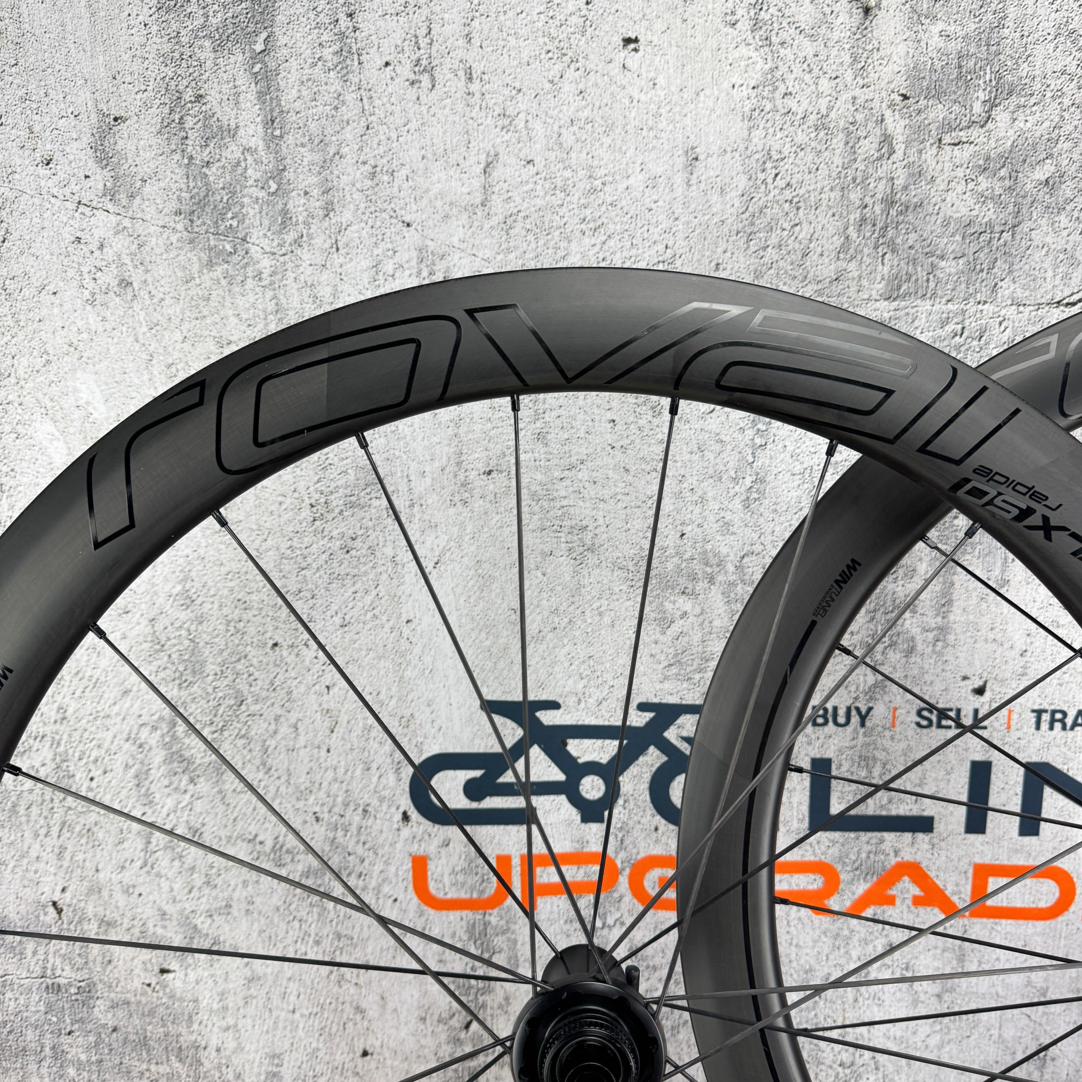 Roval CLX 50 Rapide Carbon Tubeless Disc Wheelset 110/148