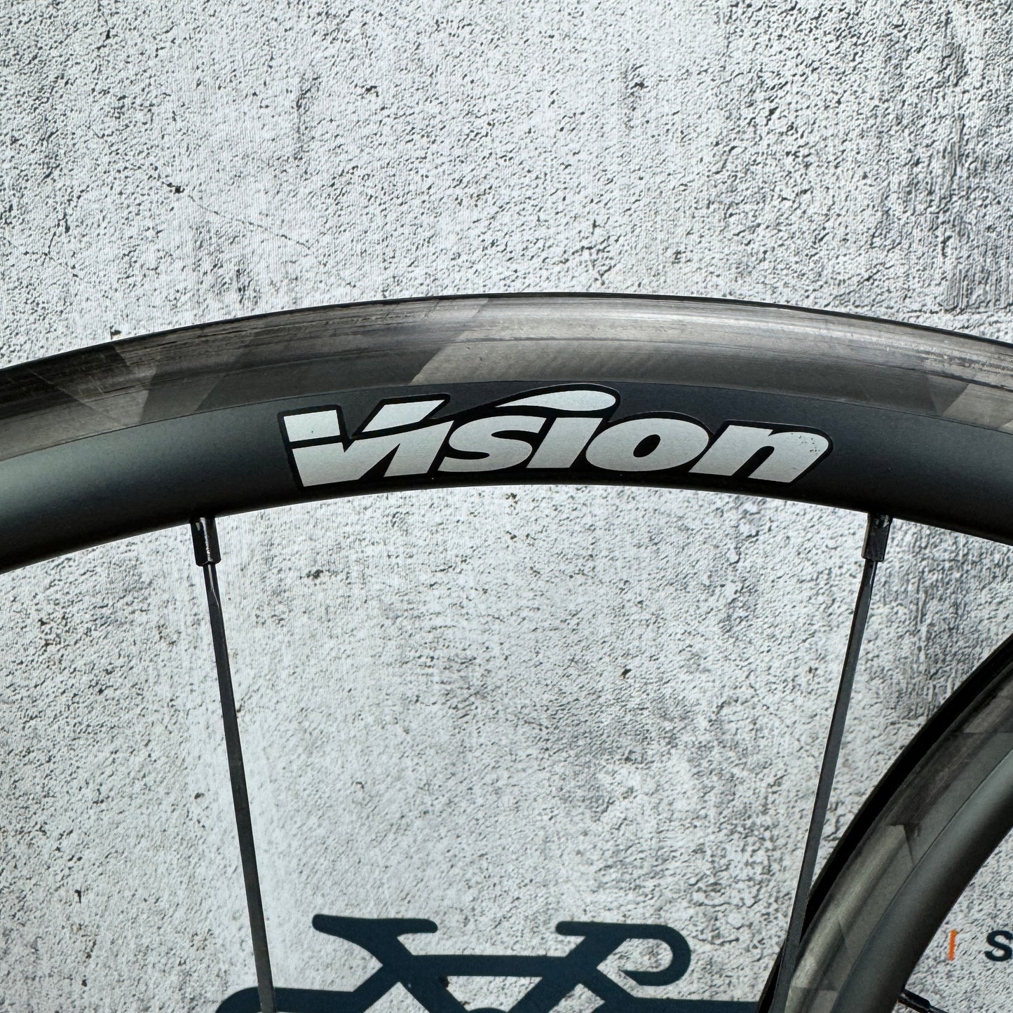 Low Mile! Vision KOM 30mm Carbon Tubeless Wheelset 700c Rim Brake 1316g