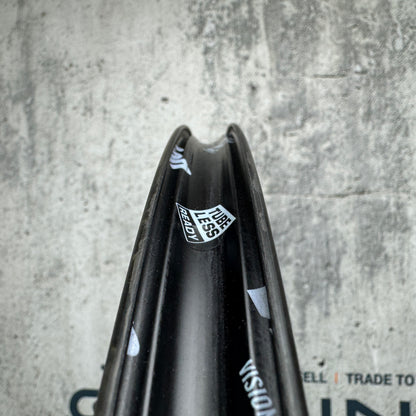 Low Mile! Vision KOM 30mm Carbon Tubeless Wheelset 700c Rim Brake 1316g