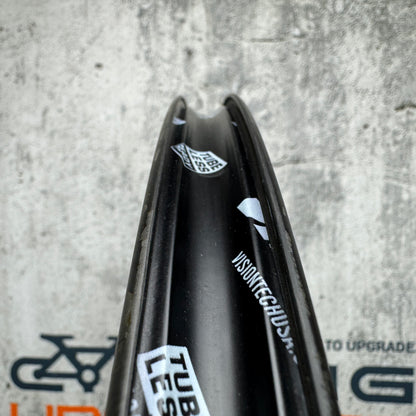 Low Mile! Vision KOM 30mm Carbon Tubeless Wheelset 700c Rim Brake 1316g