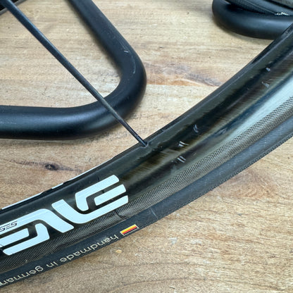 Enve SES 2.2 Carbon Tubular Wheelset 700c Rim Brake + Continental Competition