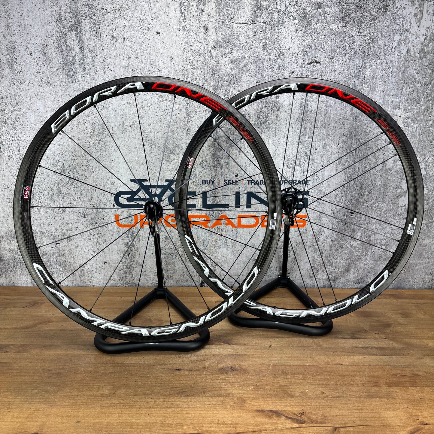 Campagnolo Bora One 35 Carbon Clincher Wheelset 700c Rim Brake 1438g