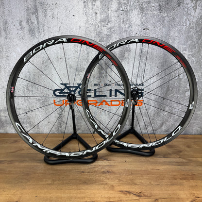 Campagnolo Bora One 35 Carbon Clincher Wheelset 700c Rim Brake 1438g