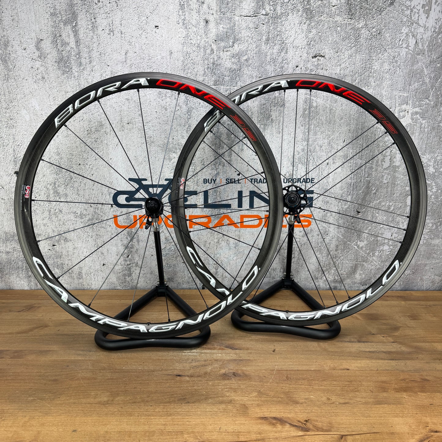 Campagnolo Bora One 35 Carbon Clincher Wheelset 700c Rim Brake 1438g
