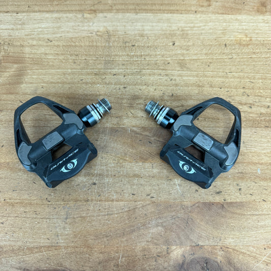 Low Mile! Shimano Dura-Ace PD-R9100 Clipless Bike Pedals 235g