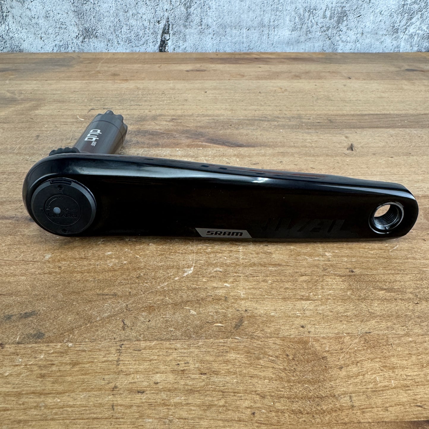 Low Mile! SRAM Rival AXS DUB Wide 170mm Left Side Quarq Power Meter Crank Arm