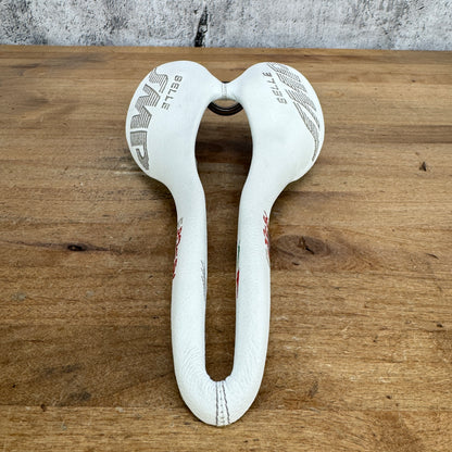 Selle SMP F20C s.i. White 135mm 7x7mm Steel Rails Bike Saddle 208g