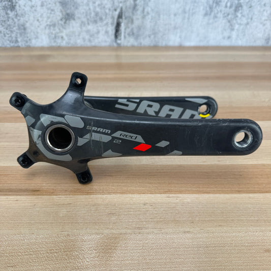 SRAM Red 22 GXP 175mm 5-Bolt 110 BCD Carbon Bike Crankset 422g
