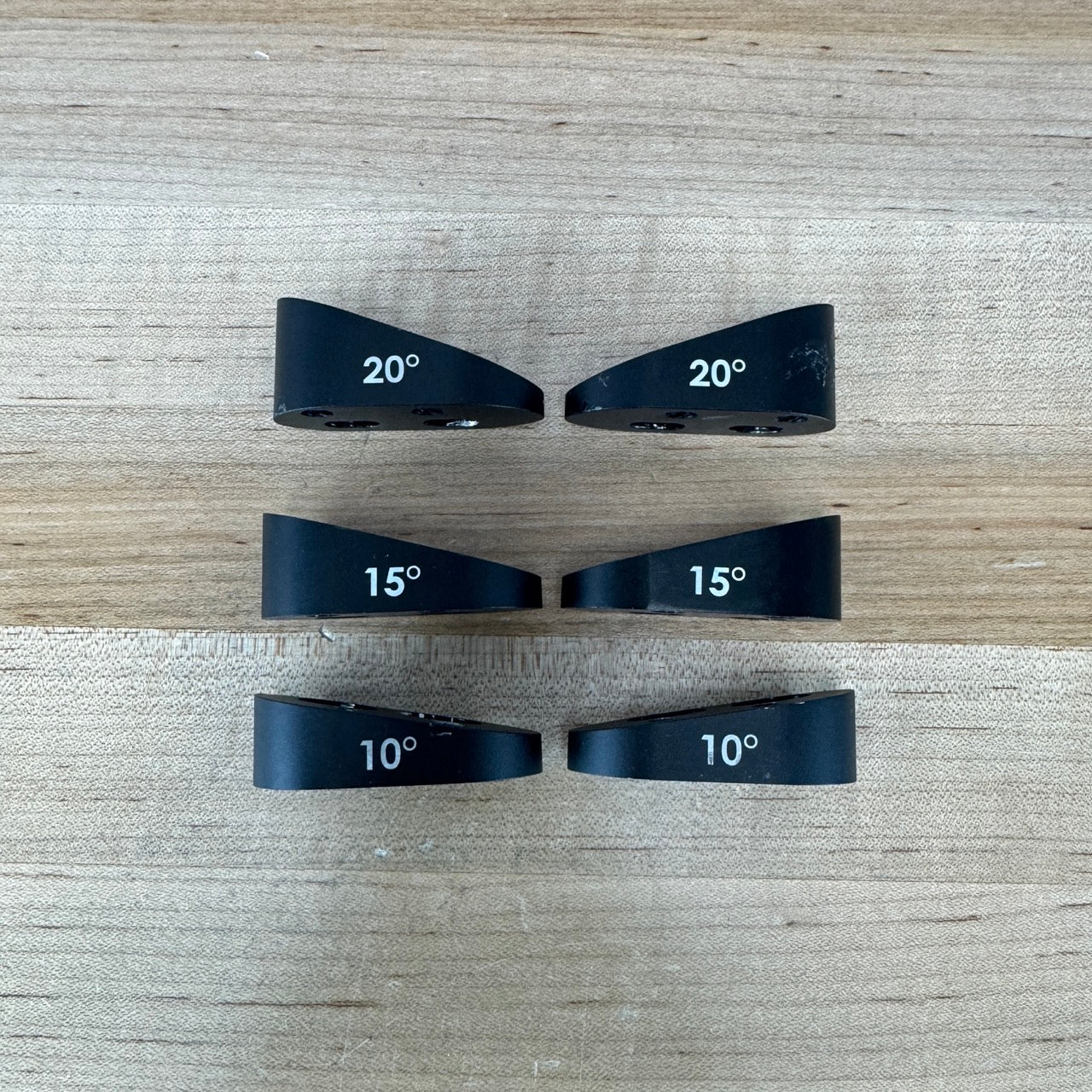 Low Mile! Tririg Angled Spacers For Arm Cups High Angle Spacer Pack TT Cockpit