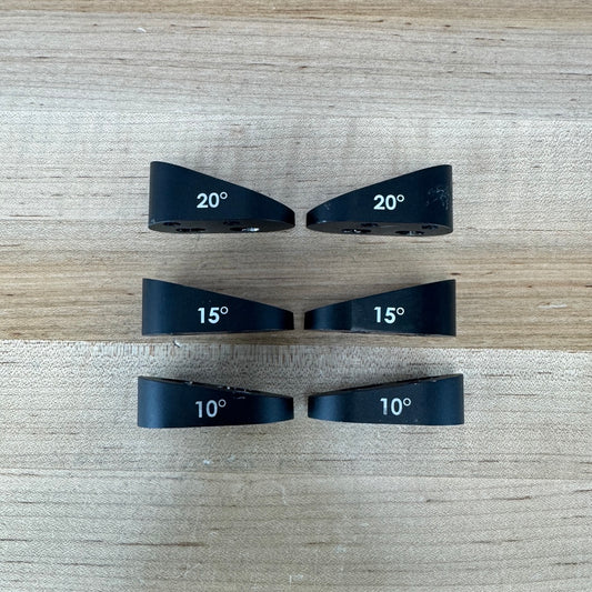Low Mile! Tririg Angled Spacers For Arm Cups High Angle Spacer Pack TT Cockpit