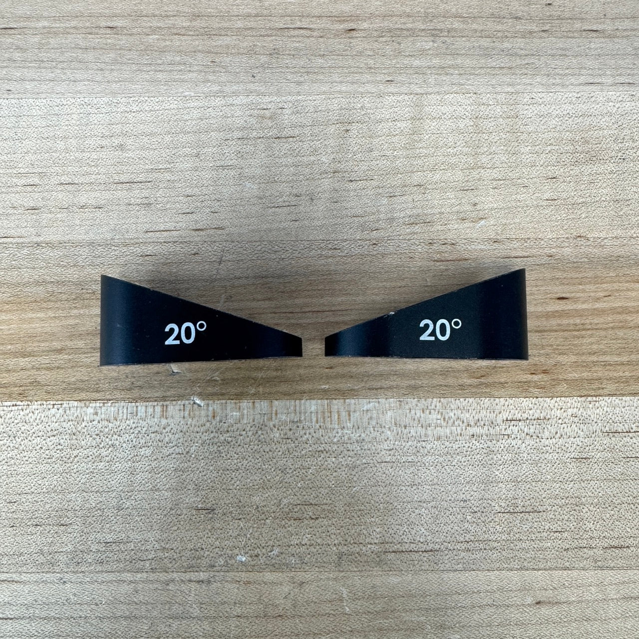 Low Mile! Tririg Angled Spacers For Arm Cups 20º Alloy TT/Triathlon Cockpit 62g