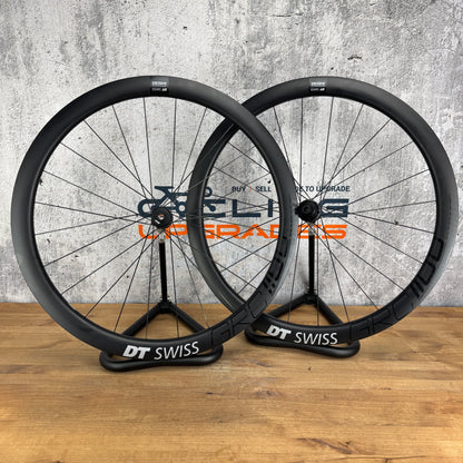 DT Swiss GRC 1100 Carbon Tubeless Hookless Gravel Disc Wheelset 700c 1591g