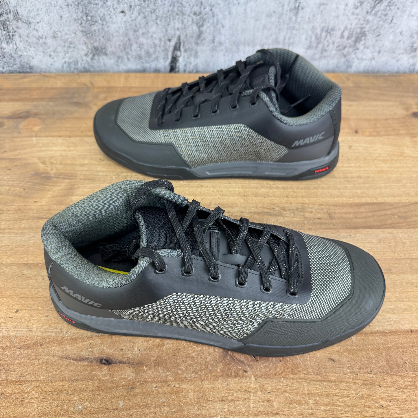Light Use! Mavic Deemax Pro Flat Men's 42 2/3 EU Lace Up Cycling Shoes