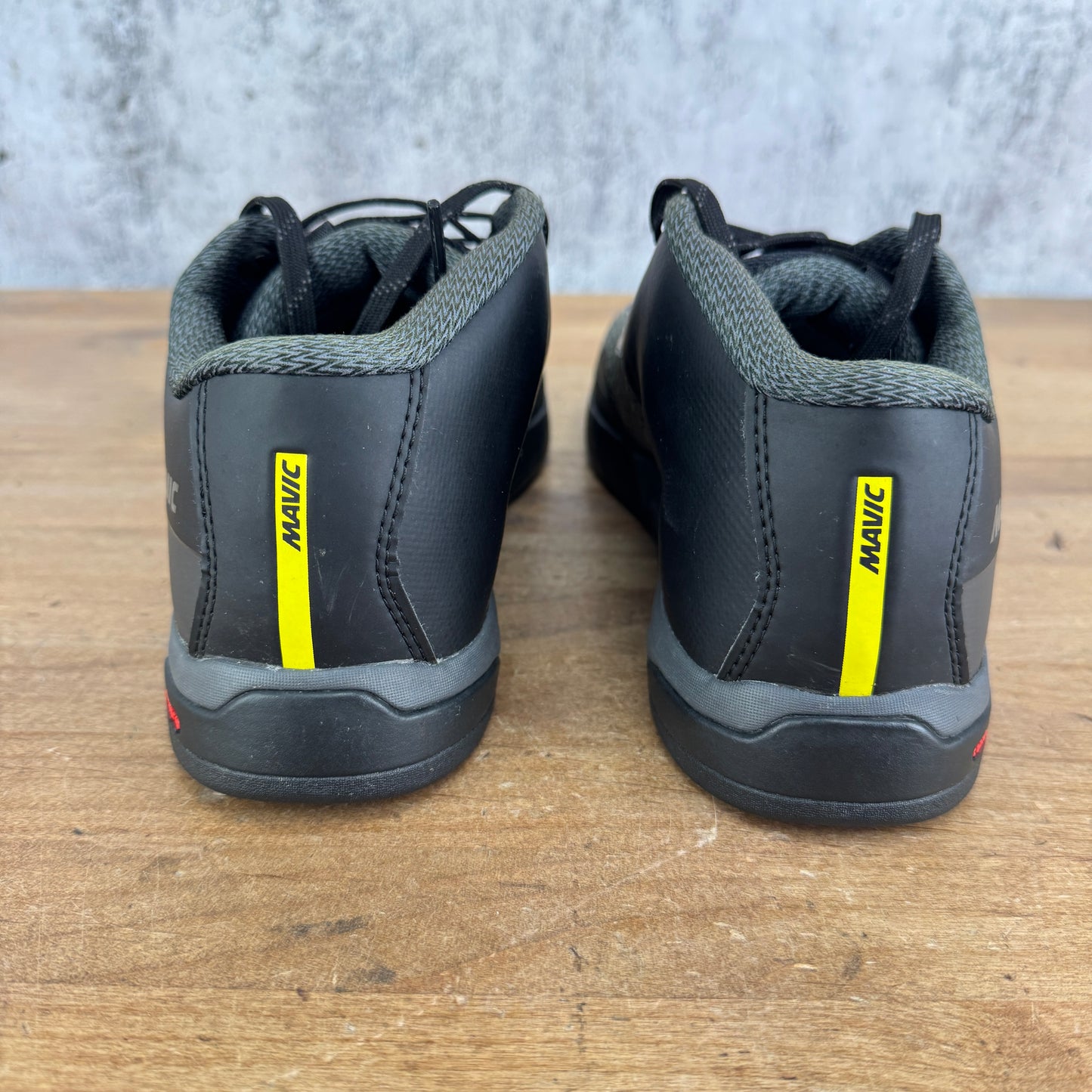 Light Use! Mavic Deemax Pro Flat Men's 42 2/3 EU Lace Up Cycling Shoes