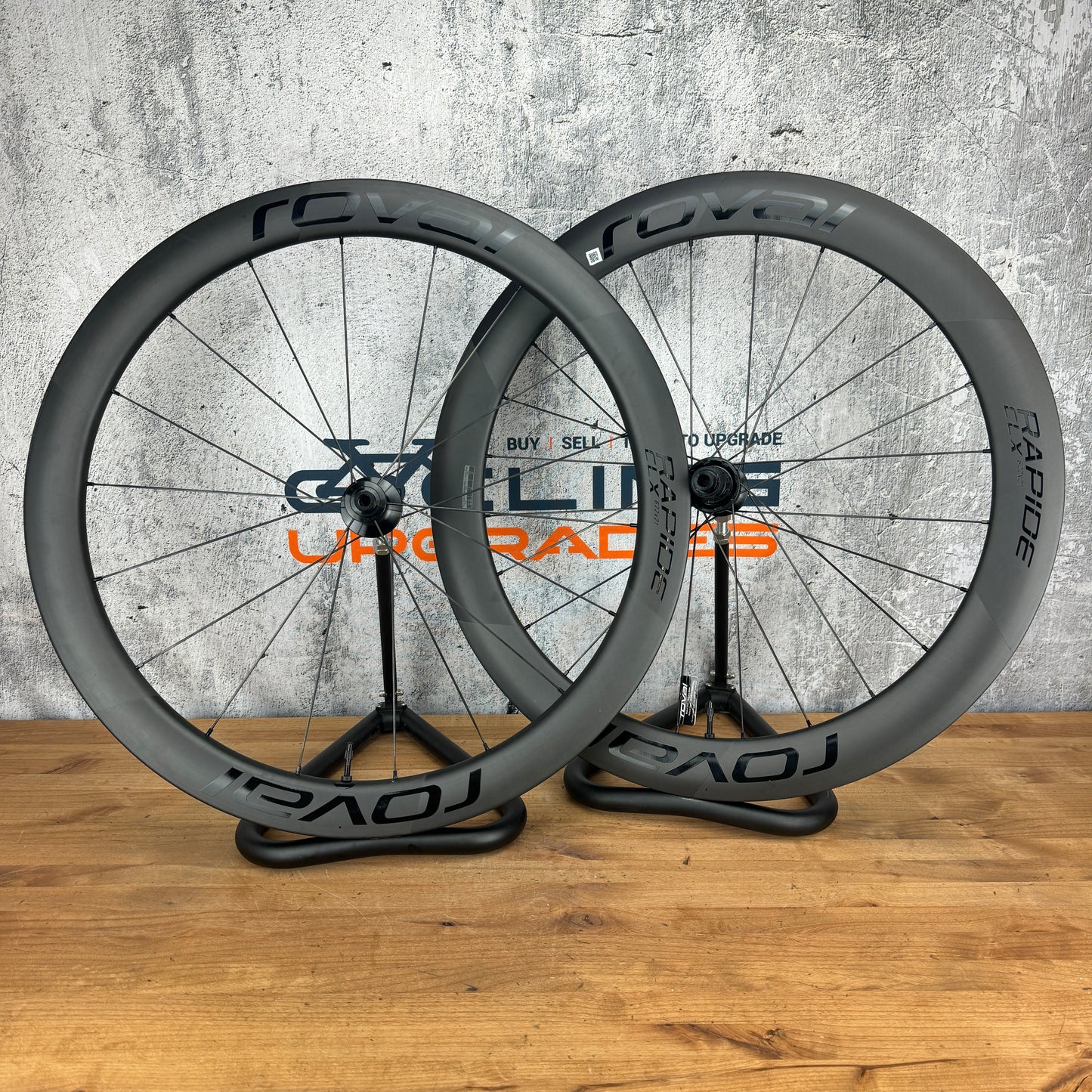 New! Roval Rapide CLX II Carbon Tubeless Disc Wheelset 700c 1489g Ceramic