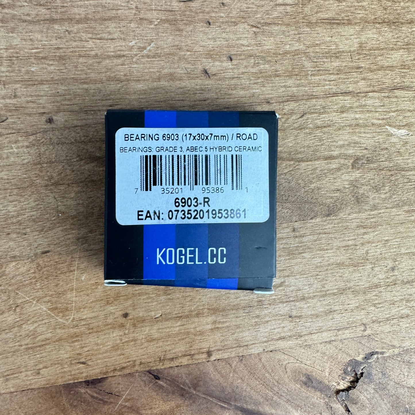 New! Kogel 6903-R 17x30x7 ABEC 5 Ceramic Bike Wheel Bearing