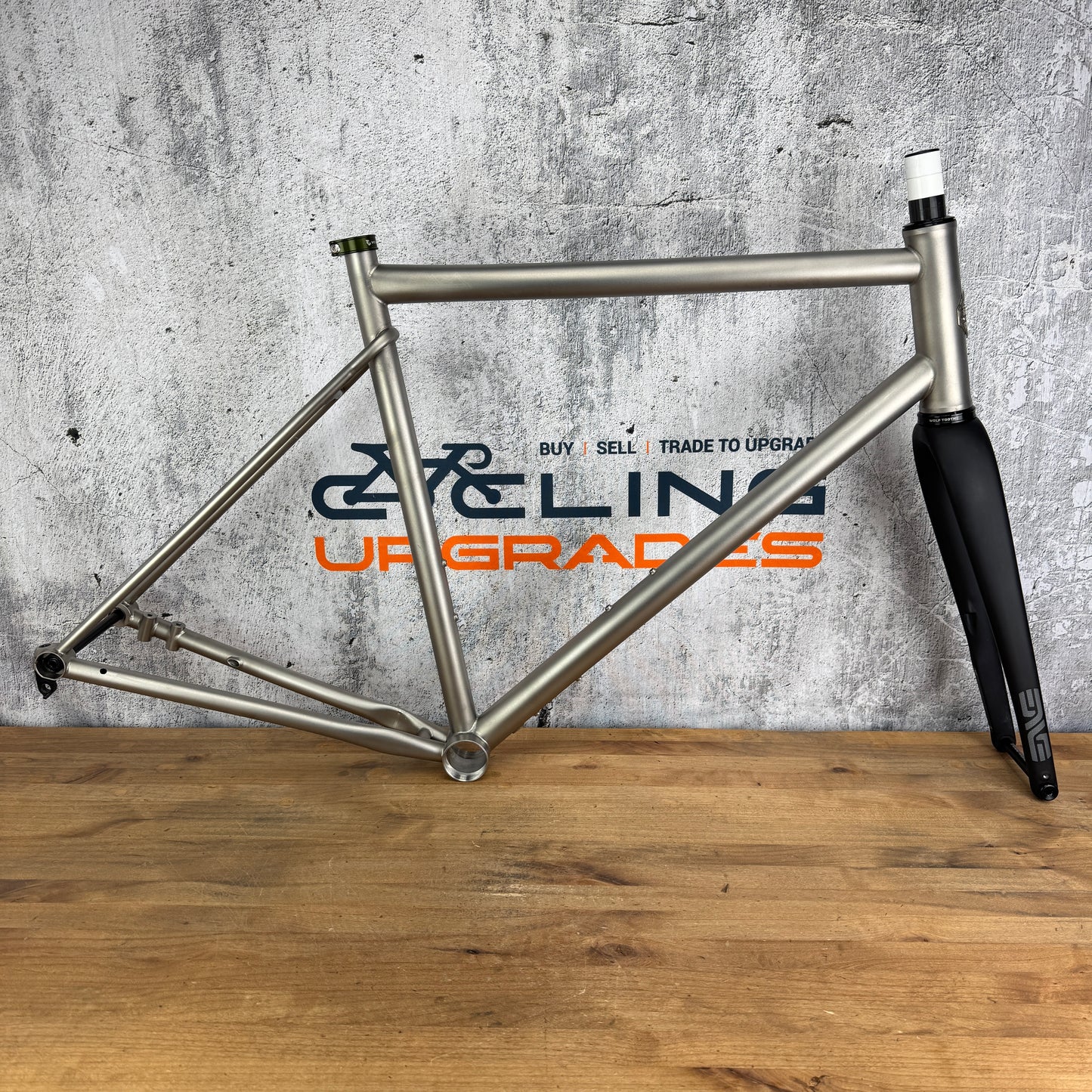 Mint! 2023 Sanitas Node XL 58cm Titanium Gravel Frameset 700c Enve Carbon Fork
