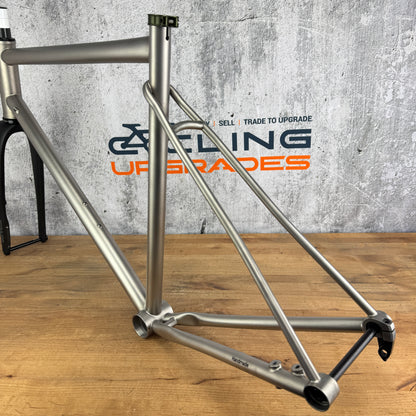 Mint! 2023 Sanitas Node XL 58cm Titanium Gravel Frameset 700c Enve Carbon Fork