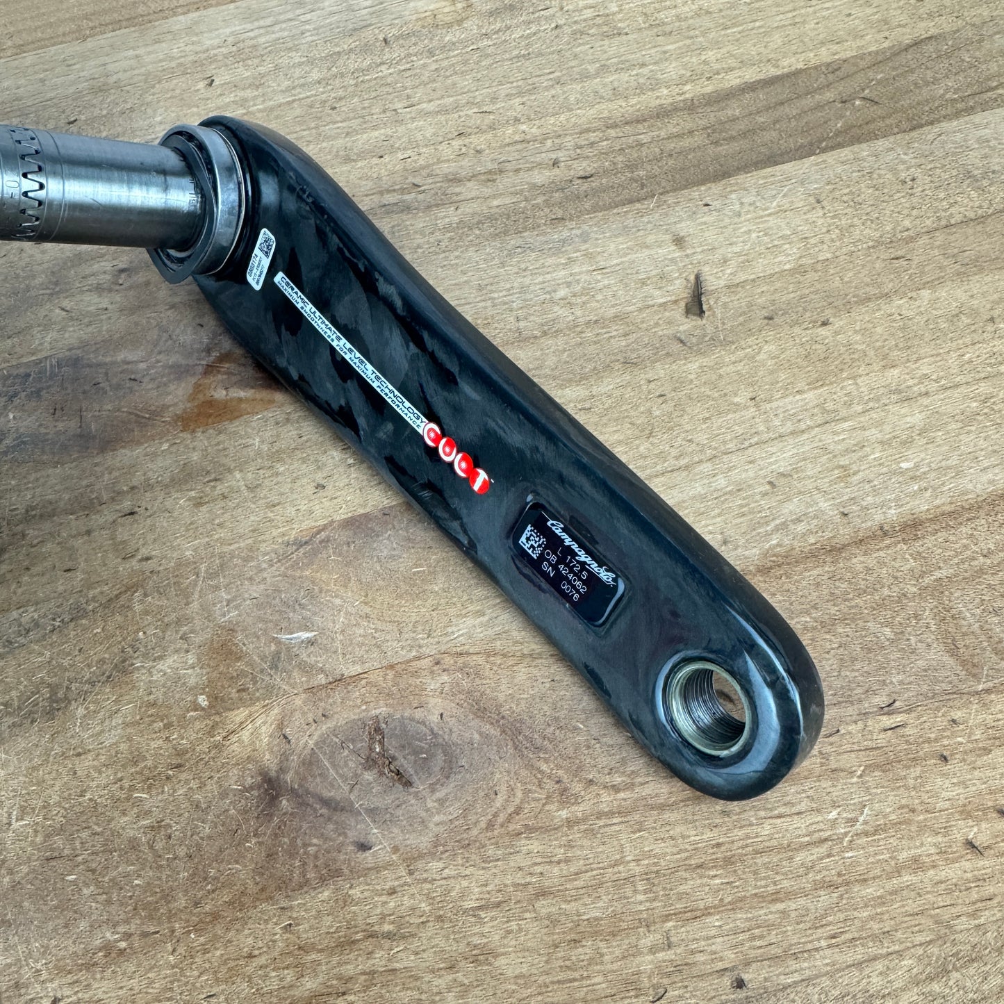 New Takeoff! Campagnolo Super Record 2015-2017 11-Speed 53/39t 172.5mm Crankset