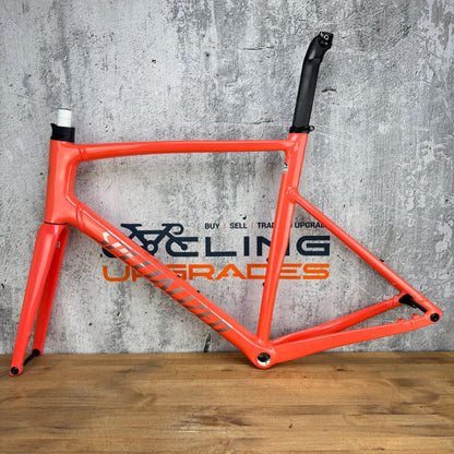 Low Mile! 2023 Specialized Allez Sprint 61cm Alloy Disc Brake BIke Frameset 700c