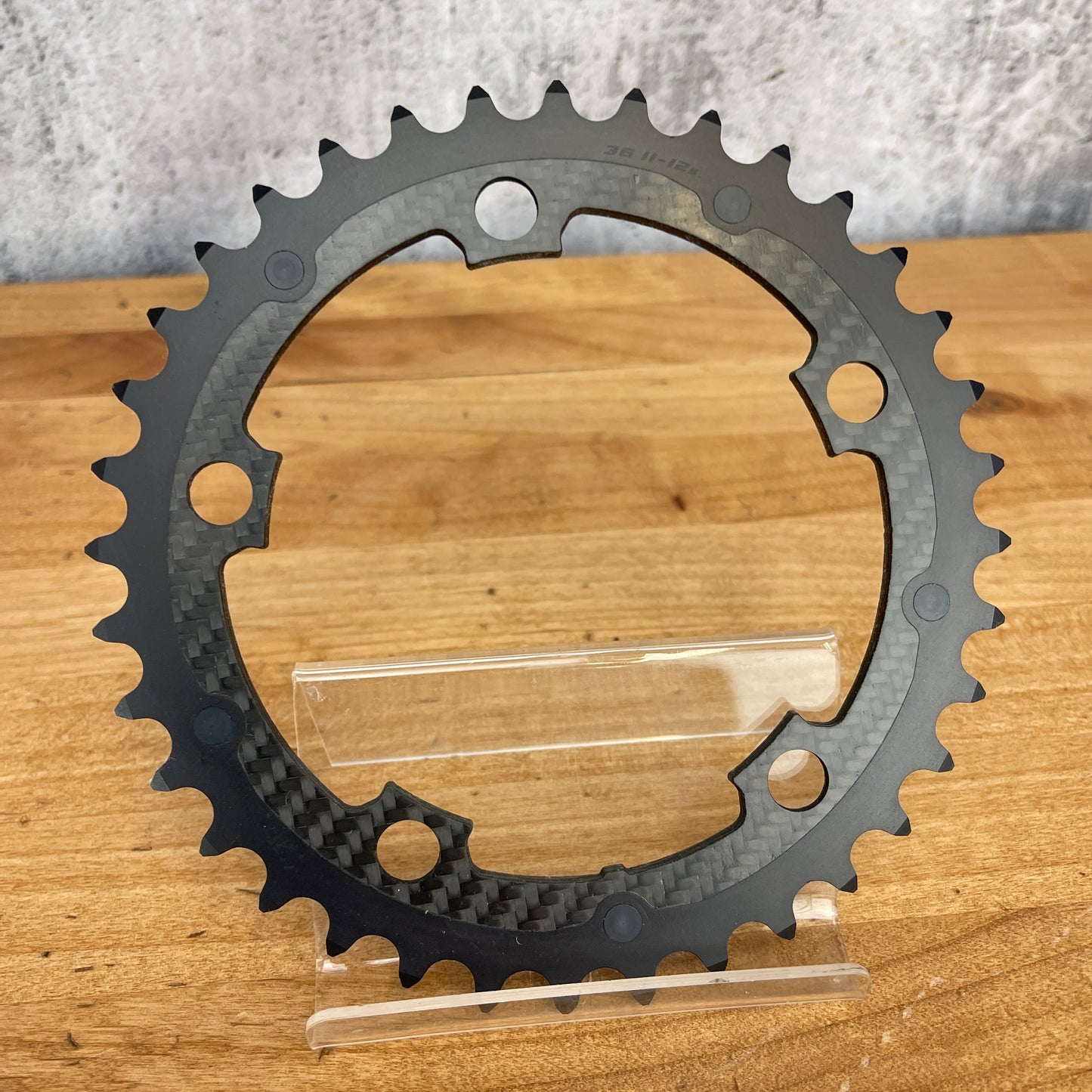 New! Carbon-Ti X-Carboring Evo 11/12-speed 52/36t Chainrings 5-Bolt 110BCD