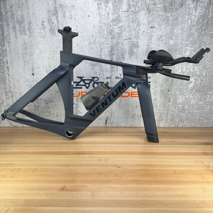 New! 2025 Ventum Tempus Small Carbon TT/Triathlon Disc Frameset 700c
