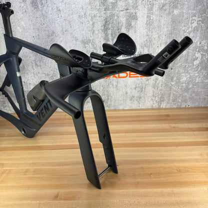 New! 2025 Ventum Tempus Small Carbon TT/Triathlon Disc Frameset 700c