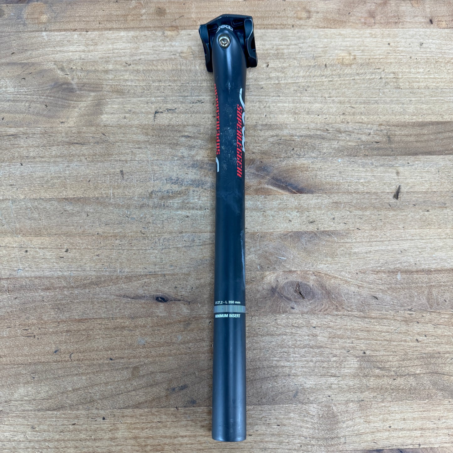 Deda Elementi Superleggero Carbon 27.2mm x 350mm 20mm Setback Seatpost 179g