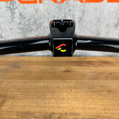 New Takeoff! Cinelli Intergralter 42cm x 100mm Gloss Black Integrated Handlebar 1"